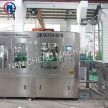 6000-8000BPH 全自动含气饮料灌装机（Model：DXGF24-24-8)